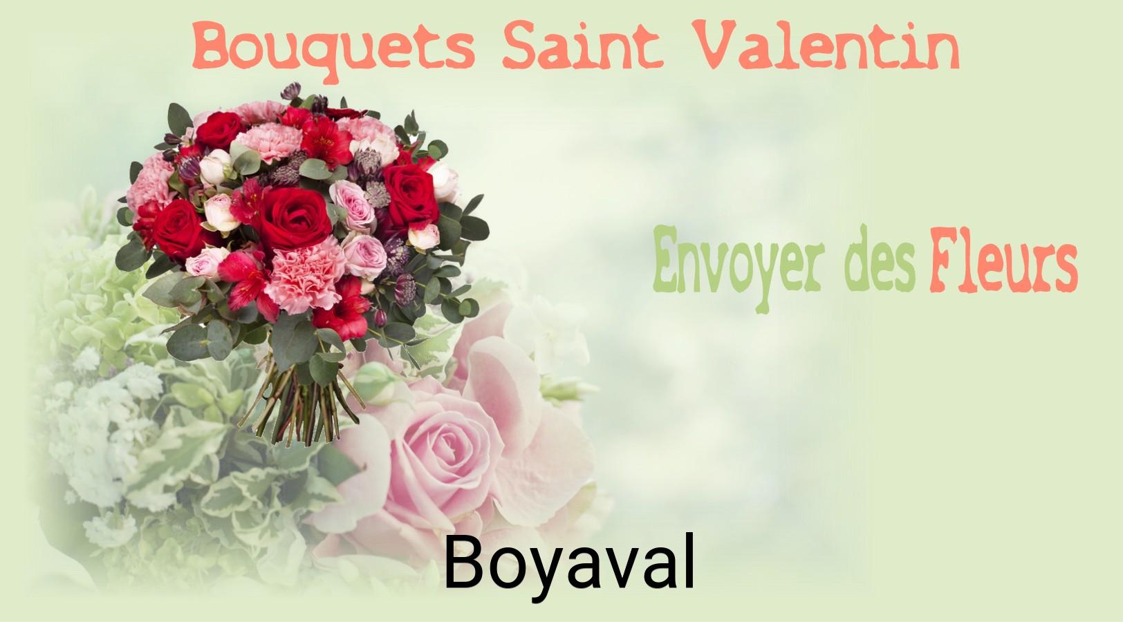 Roses de Saint-Valentin livrées à Boyaval